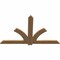 Ekena Millwork Redmond Smooth Timber Gable Bracket, Western Red Cedar, 72"W x 45"H x 1 1/2"D x 5 1/2"F, 15/12 Pitch GBW072X45X0206RED00SWR - alternate 5